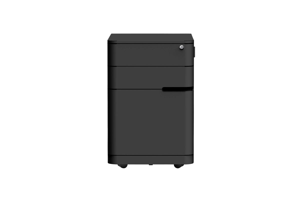 Buro Myworkspace Mobile Pedestal, Black - view 4