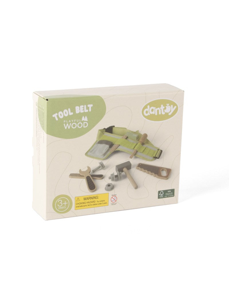 Dantoy Playful Wood - Tool Belt - 11 pcs - view 3