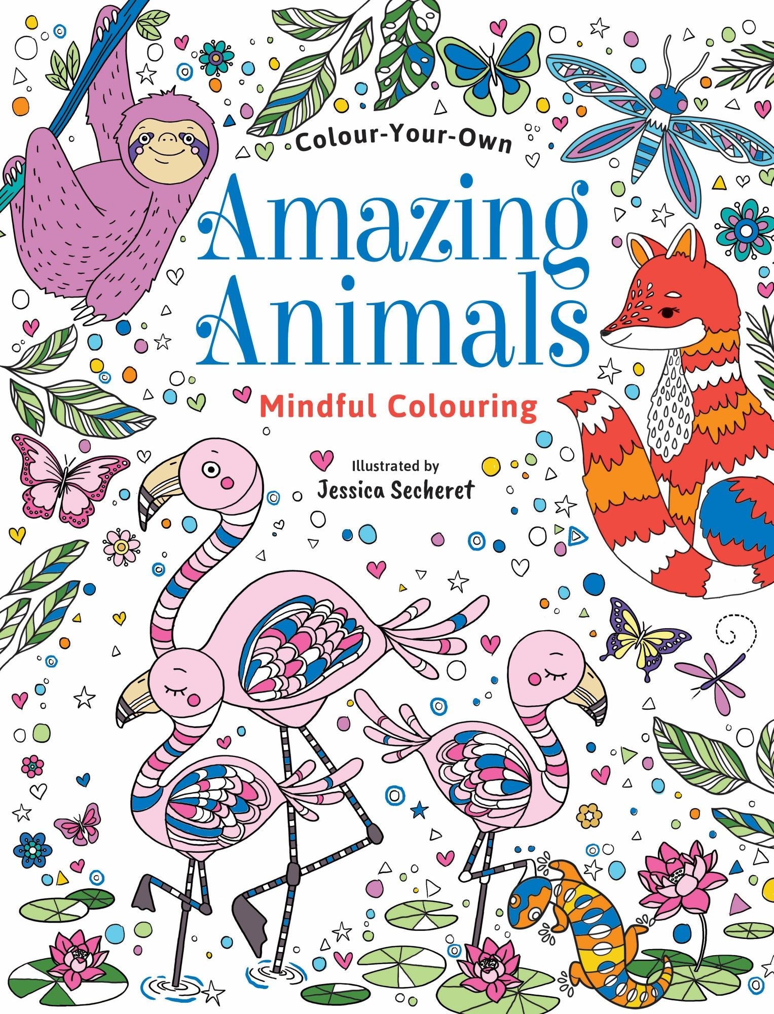 Mindful Colouring - Amazing Animals