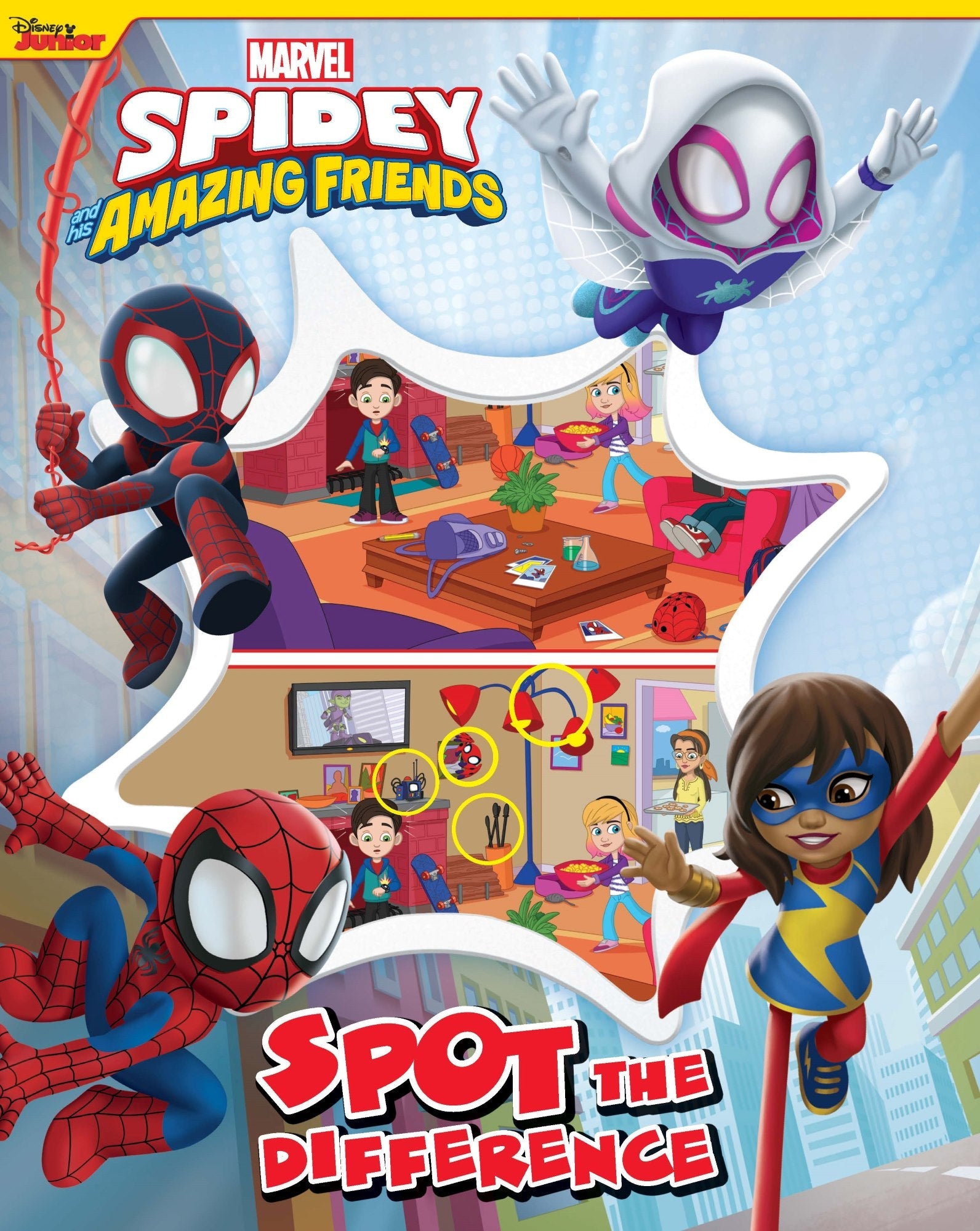 Spidey and His Amazing Friends - Activity Case - Web Spinners — inside page 3