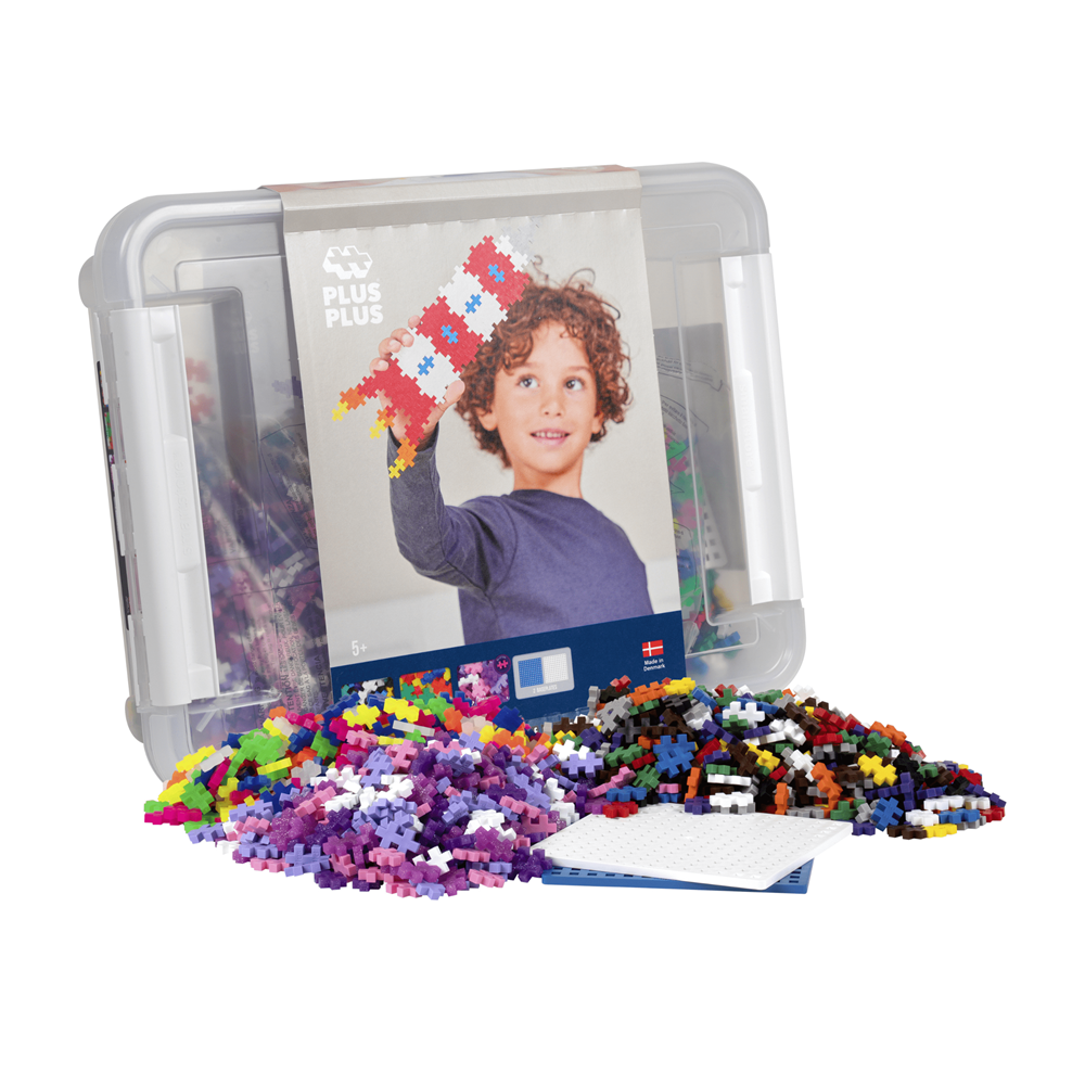 Plus-Plus Storage Box Mix - 2400pcs - view 3