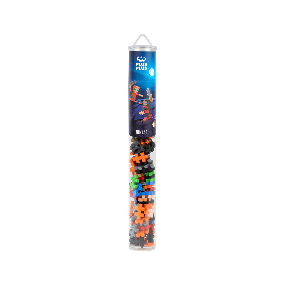 Plus-Plus Ninjas - 100 pcs Tube