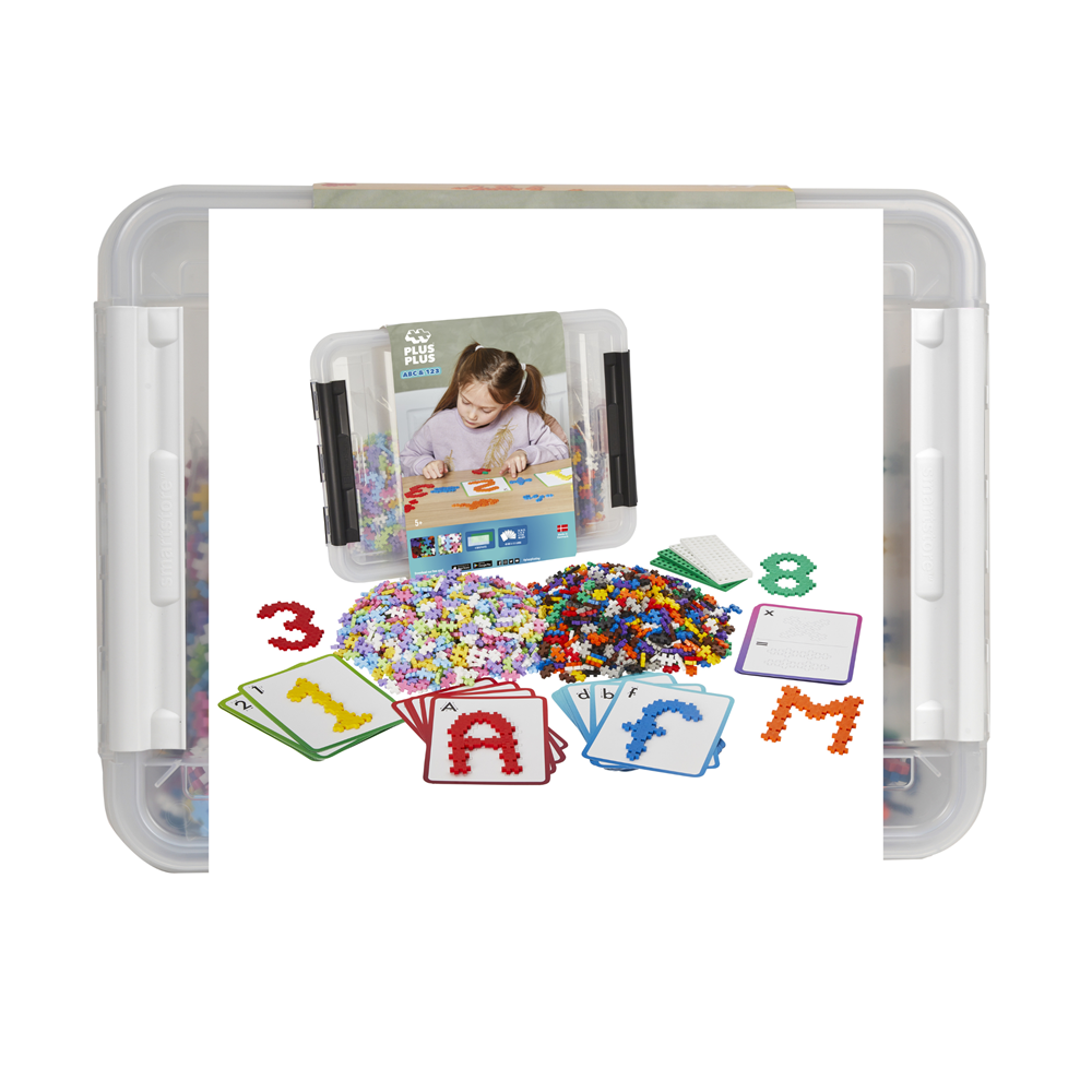 Plus-Plus ABC & 123 Box - 2000pcs