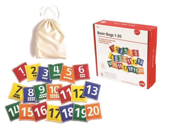 Number Bean Bags - 1 to 20