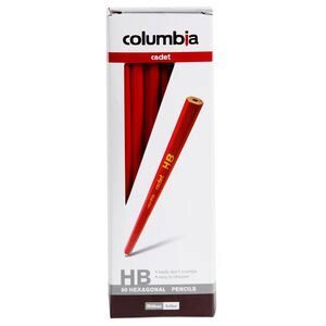 Columbia Cadet HB Hexagonal Lead Pencils - (Pack of 60)