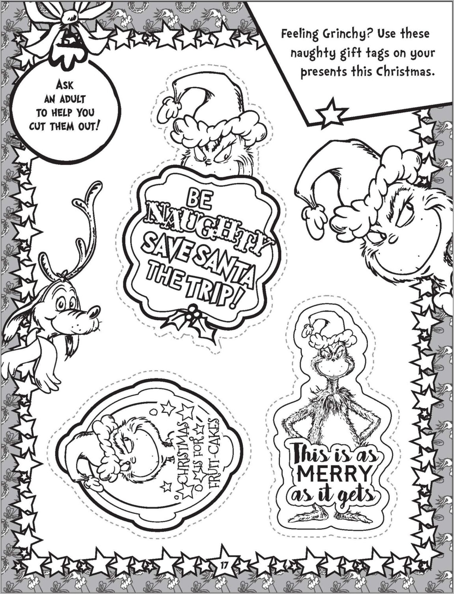Dr. Seuss The Grinch - Activity Kit — inside page 3