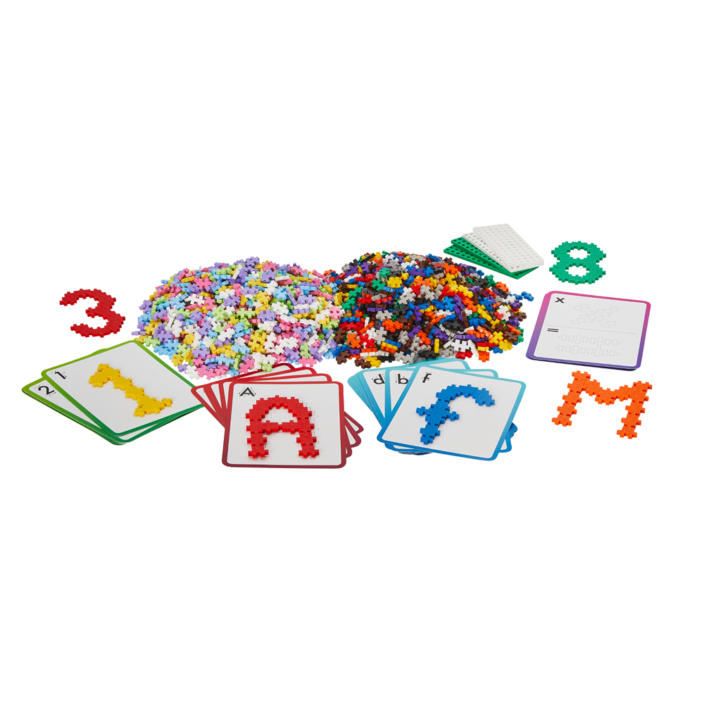 Plus-Plus ABC & 123 Box - 2000pcs - view 2