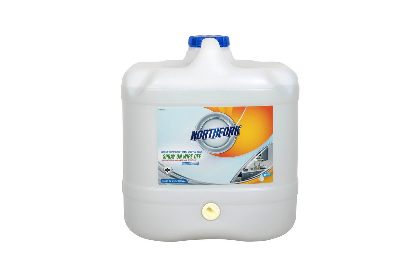 Northfork Hospital-Grade Surface Spray Disinfectant - 15L
