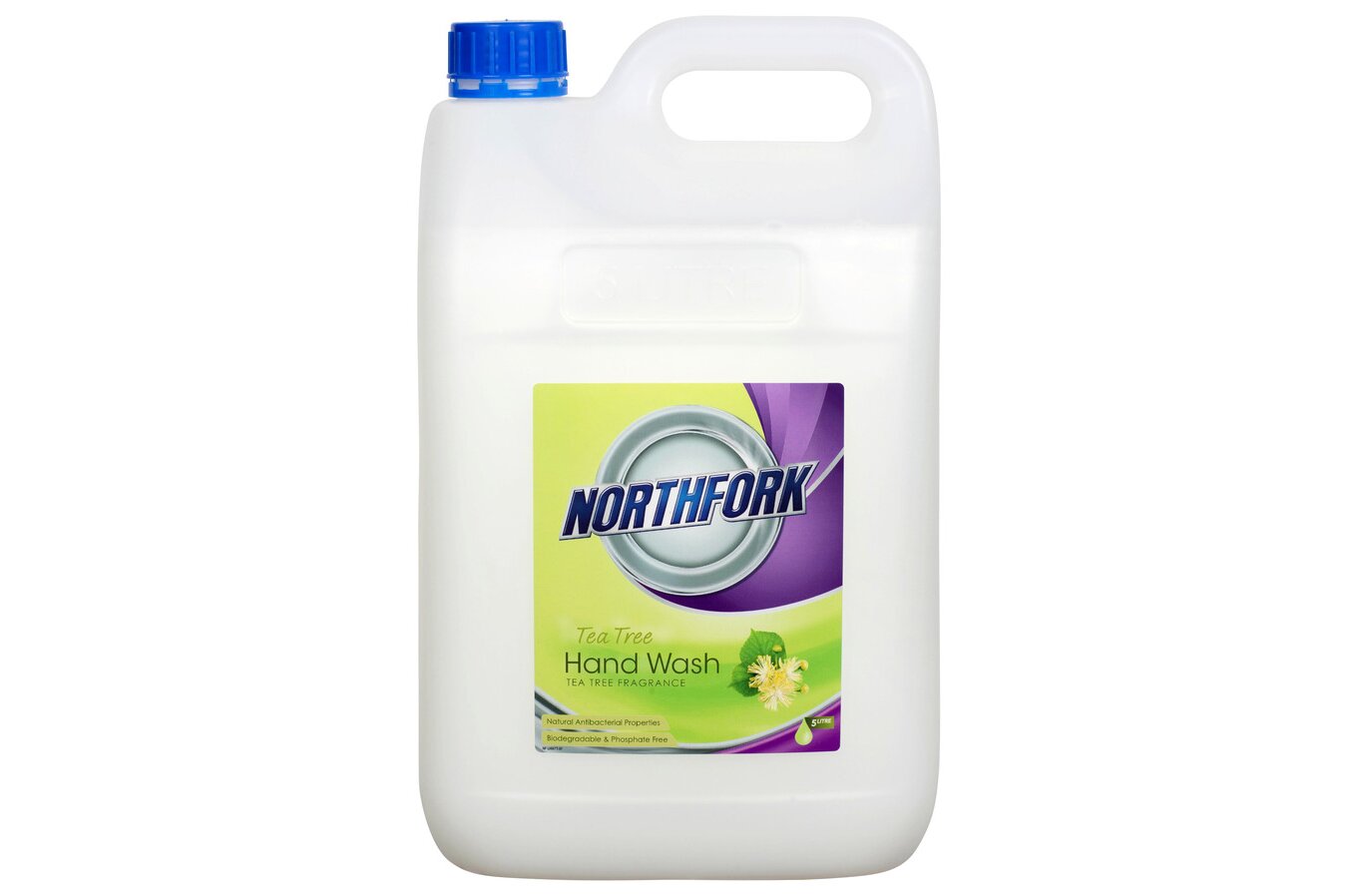 Northfork Liquid Hand Wash with Tea Tree Oil - 5L (Carton of 3)