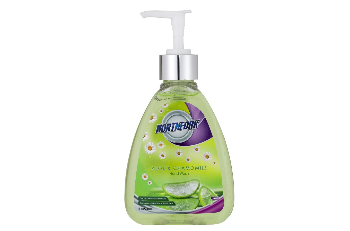 Northfork Liquid Hand Wash - Aloe and Chamomile, 250ml (Carton of 6)