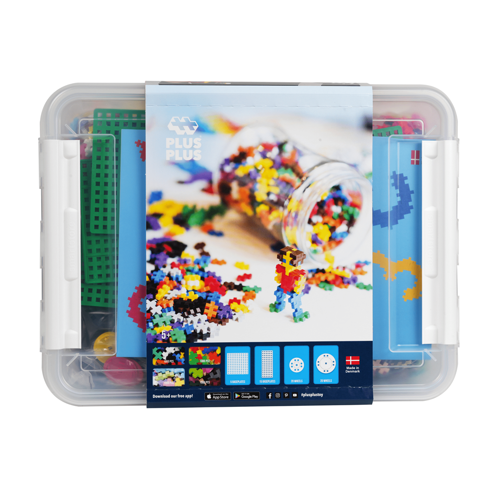 Plus-Plus Storage Box Mix - 4000pcs