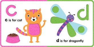 Chunky Felt Books - ABC — inside page 1
