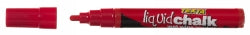 Texta Marker Liquid Chalk - Wet Wipe Bullet Red