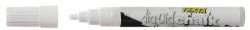 Texta Marker Liquid Chalk - Wet Wipe Bullet White
