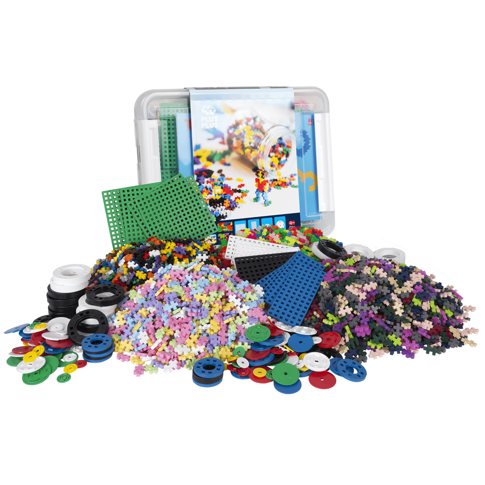 Plus-Plus Storage Box Mix - 4000pcs - view 2