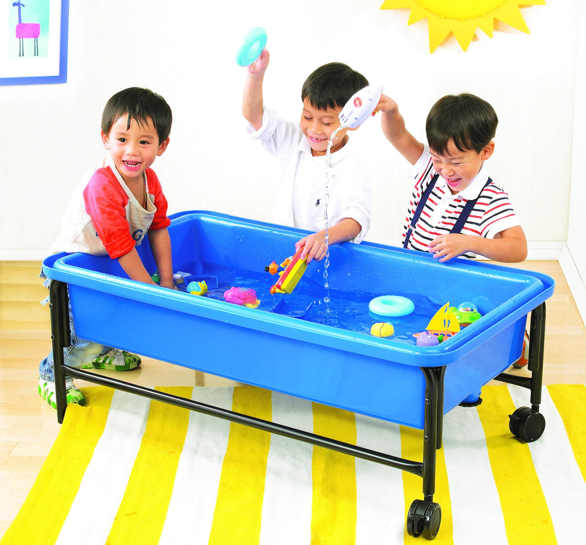 Sand and Water Play Tray - Blue - view 4