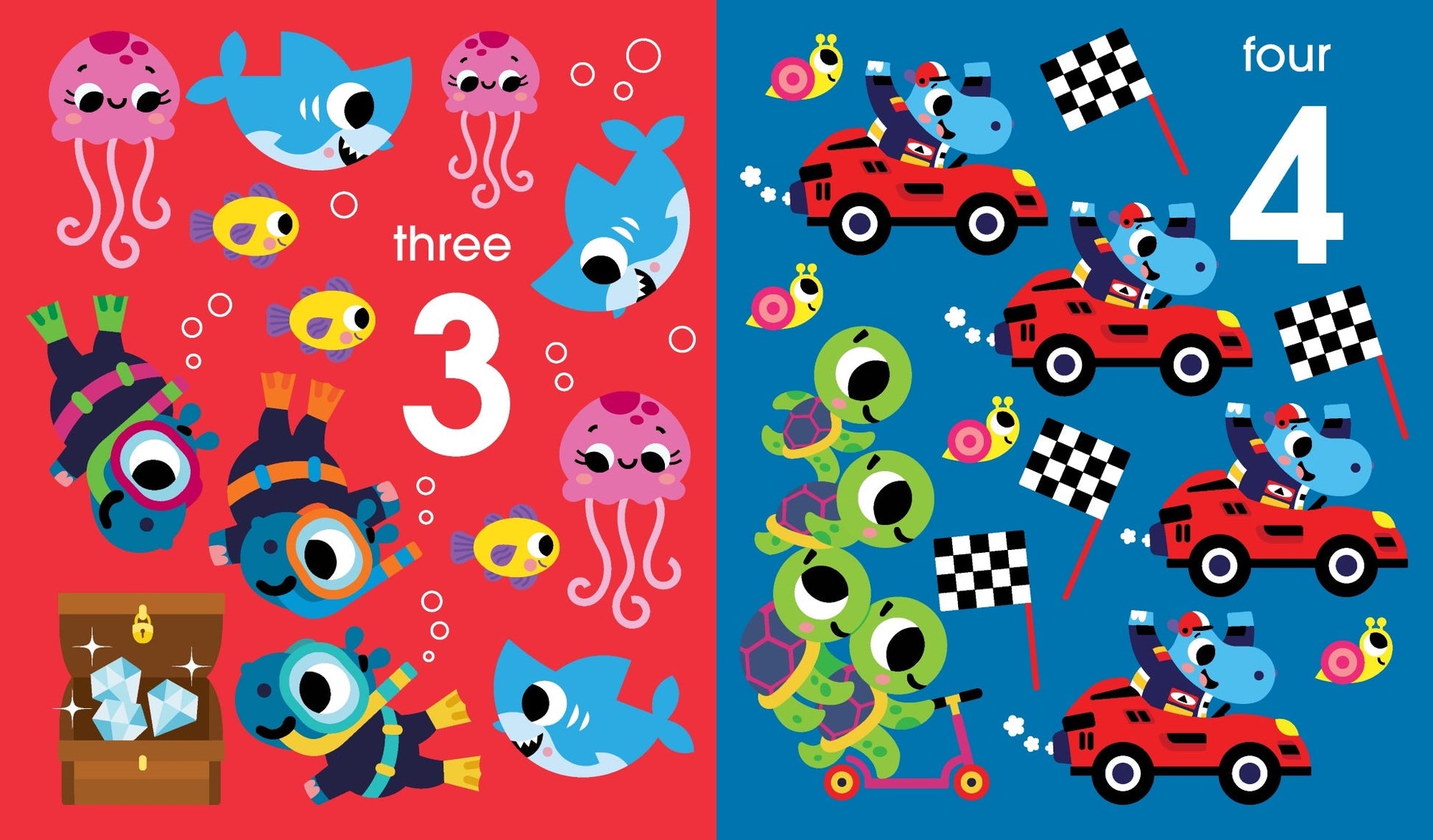 Mini Me - Board Book - My First 123 — inside page 1