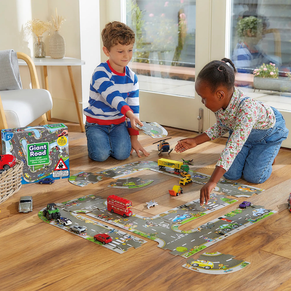 Orchard Toys - Giant Road Floor Jigsaw 20 Pieces Puzzle