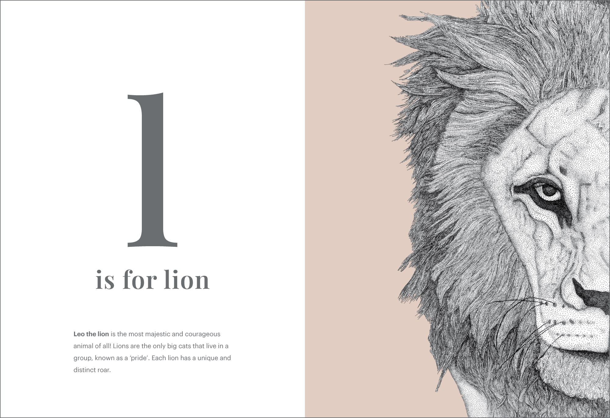 Dots by Donna - The Animal Alphabet — inside page 1