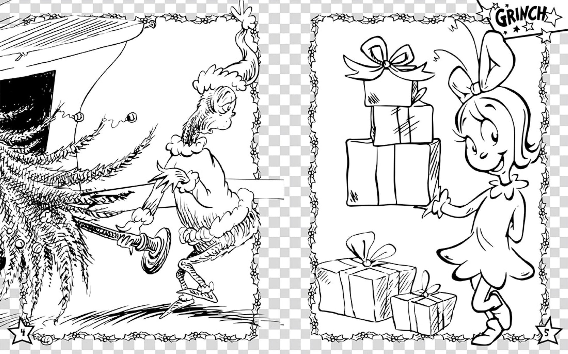 Dr. Seuss The Grinch - Festive Fun Pack — inside page 3