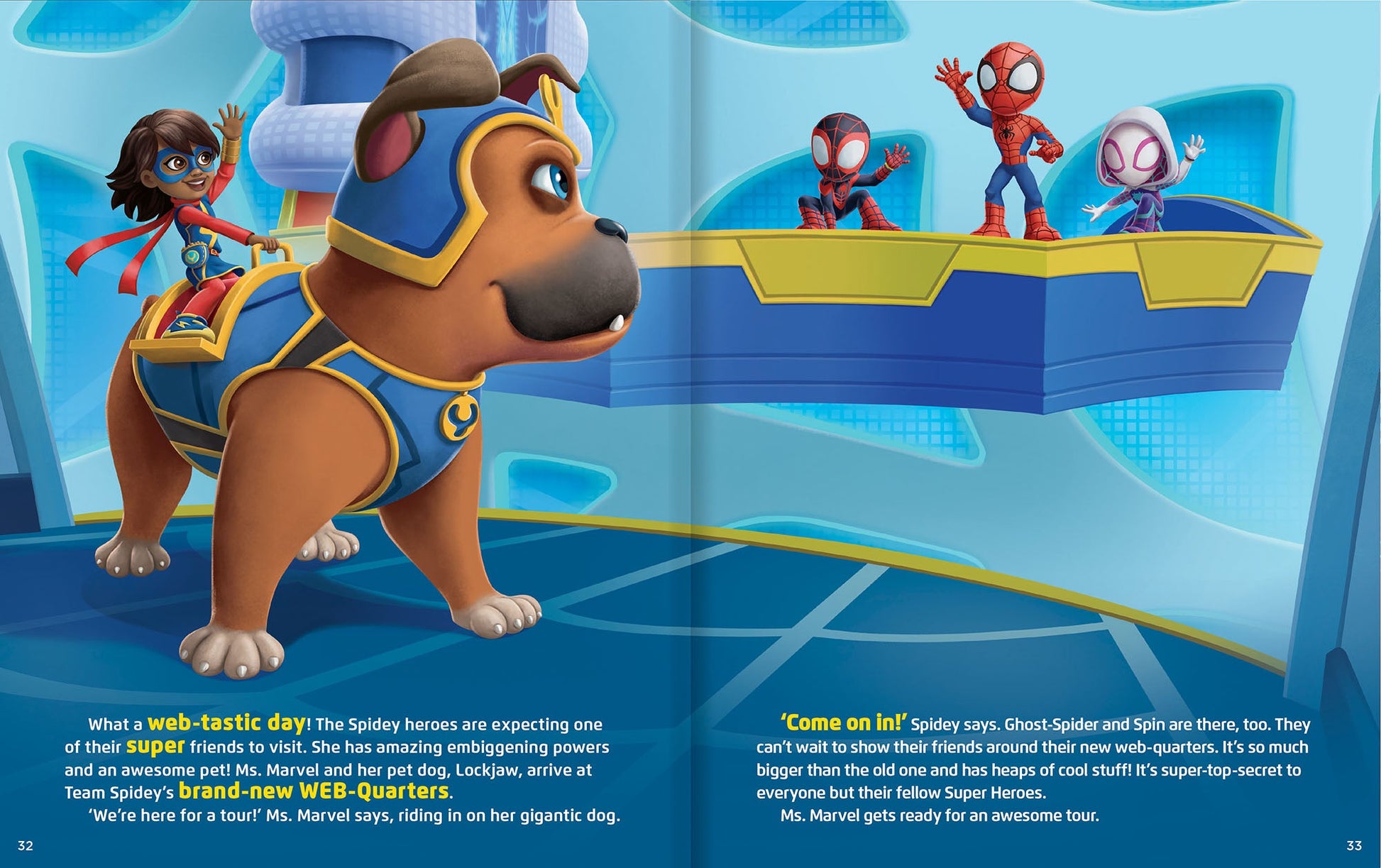 Spidey and His Amazing Friends - Treasury of Stories Vol. 4 - Sensational Stories — inside page 2