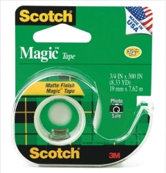 Scotch Magic Tape 105 (19mmx7.6m) - Box of 12