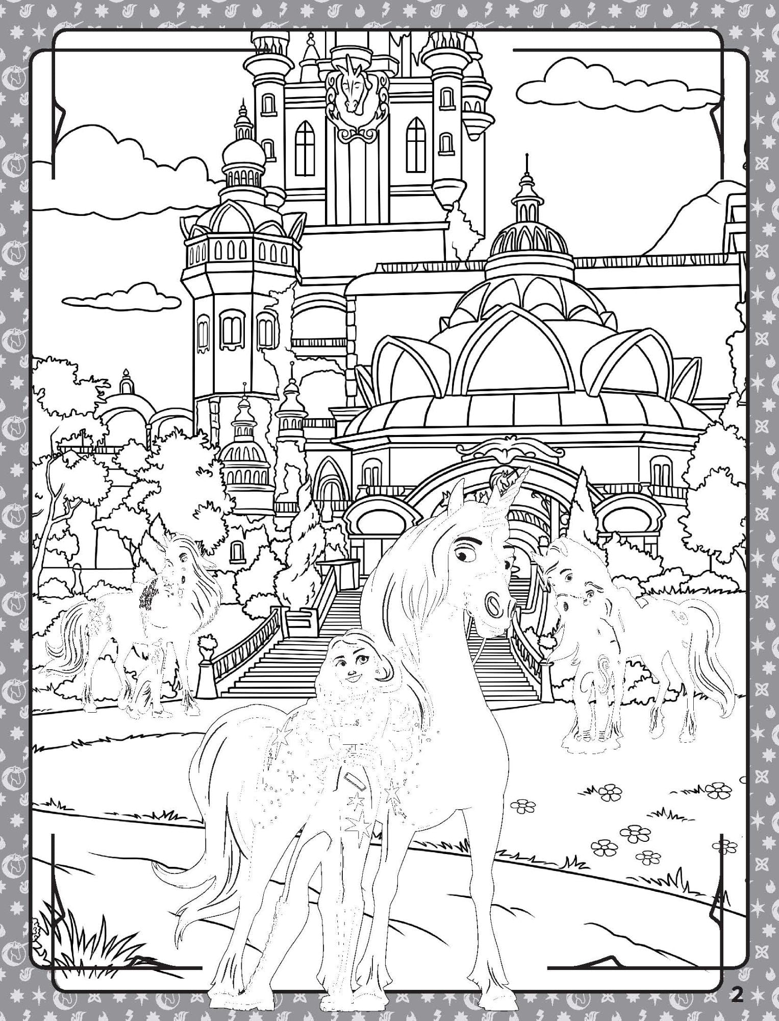 Unicorn Academy - Ultimate Sticker Fun — inside page 3