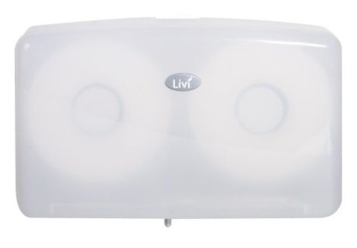 Livi Double Jumbo Roll Toilet Tissue Dispenser