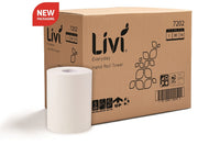 Livi Basics Paper Towel Roll 1 Ply 80m (Box of 16)
