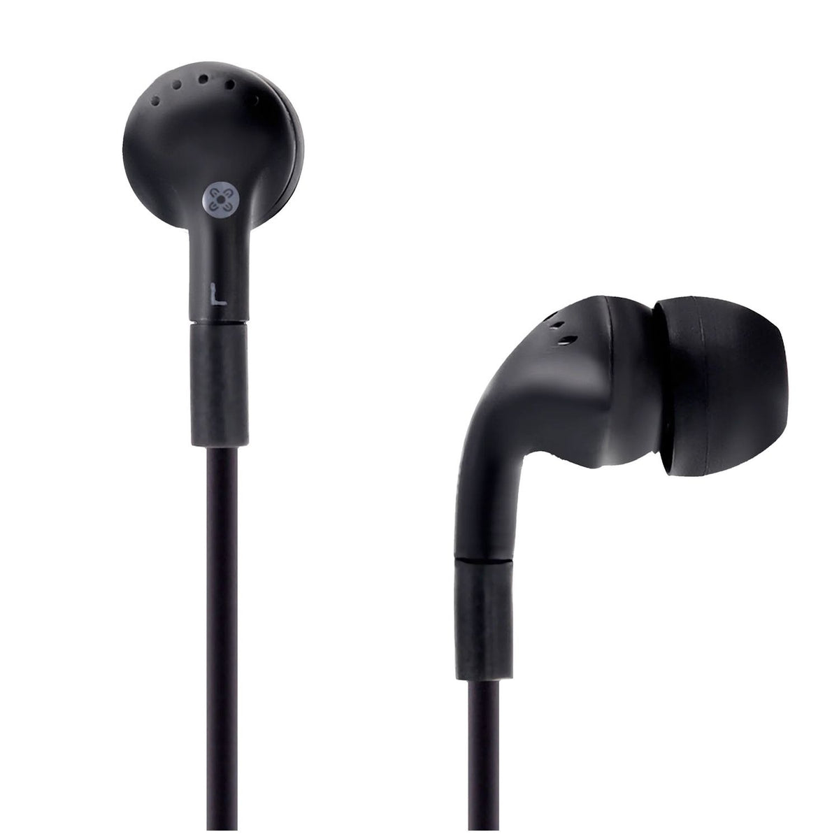 Moki Noise Isolation Earphones - Black