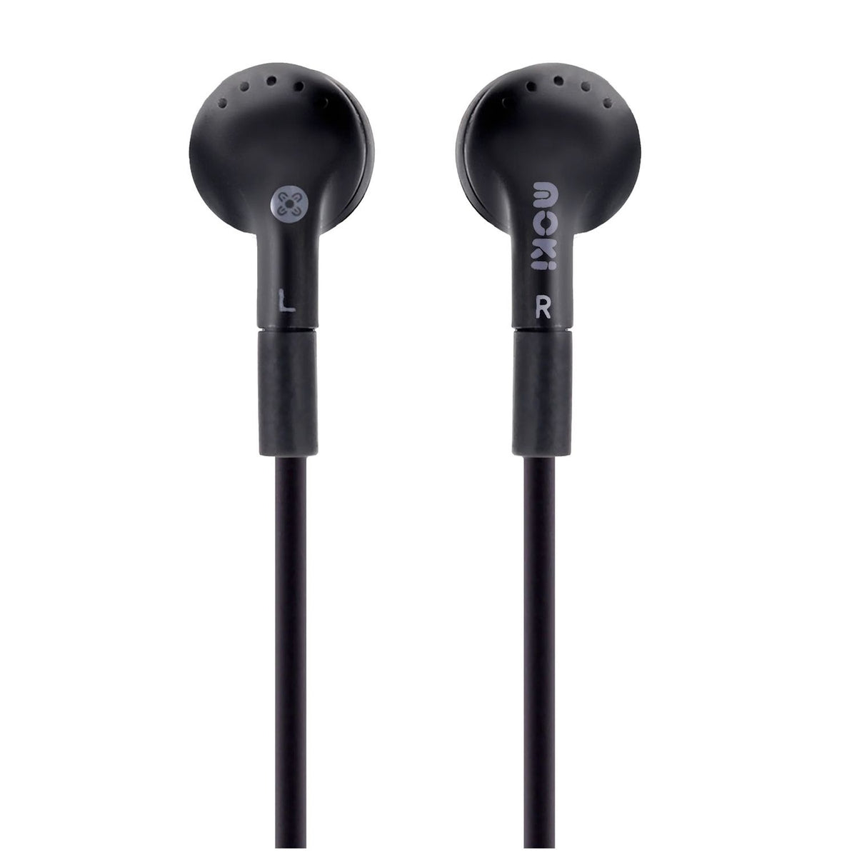 Moki Noise Isolation Earphones - Black - view 2
