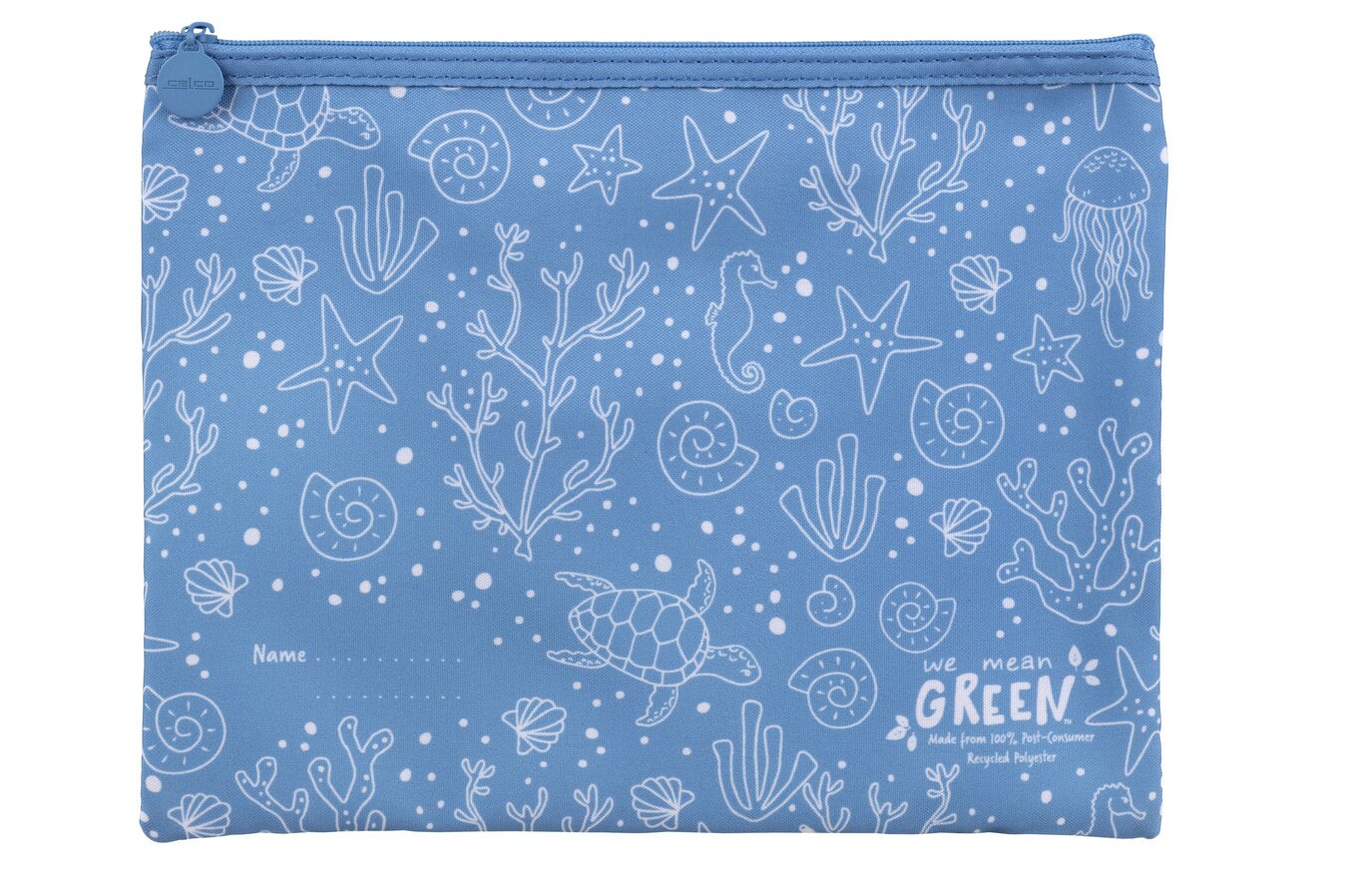 Celco We Mean Green Pencil Cases - Assorted (Pack of 12)