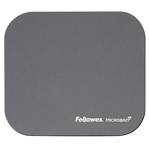 Fellowes Microban Mouse Pad - Graphite