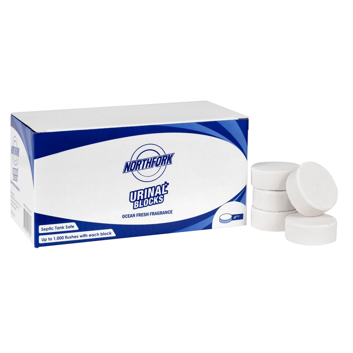 Northfork Ocean Fresh Urinal Deodorant Blocks - 4kg
