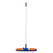 Cleanlink Chenille Mop with 60cm Head and Aluminium Handle - Blue