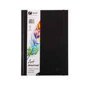 Quill Journal Art - A4 Hardcover 125GSM Elastic Closure 60 Leaf
