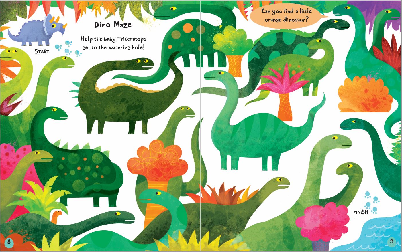 2000 Stickers - Dinosaurs Vol. 2 — inside page 2