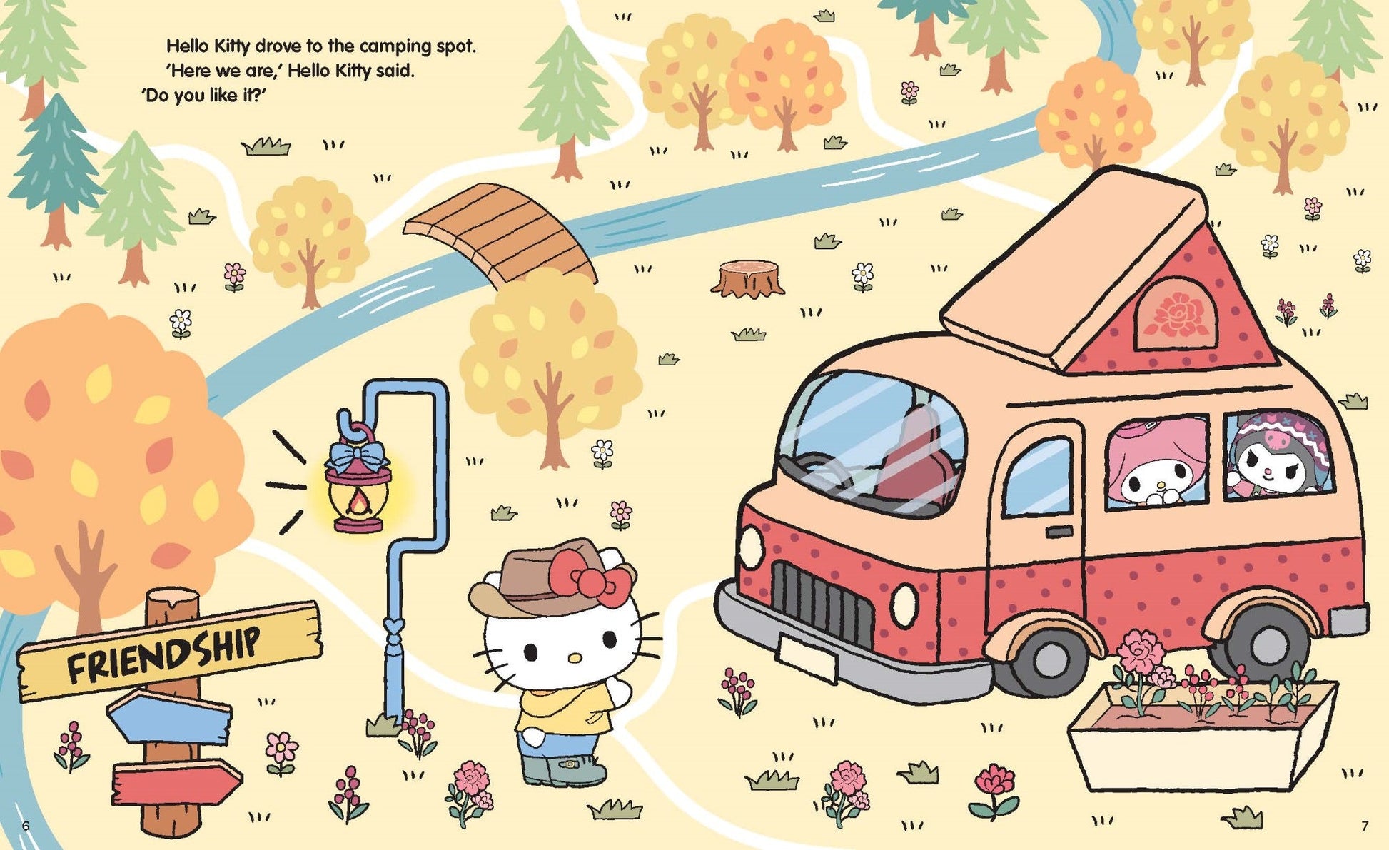 Hello Kitty and Friends - Collect-Me Book - Camping Surprise — inside page 4