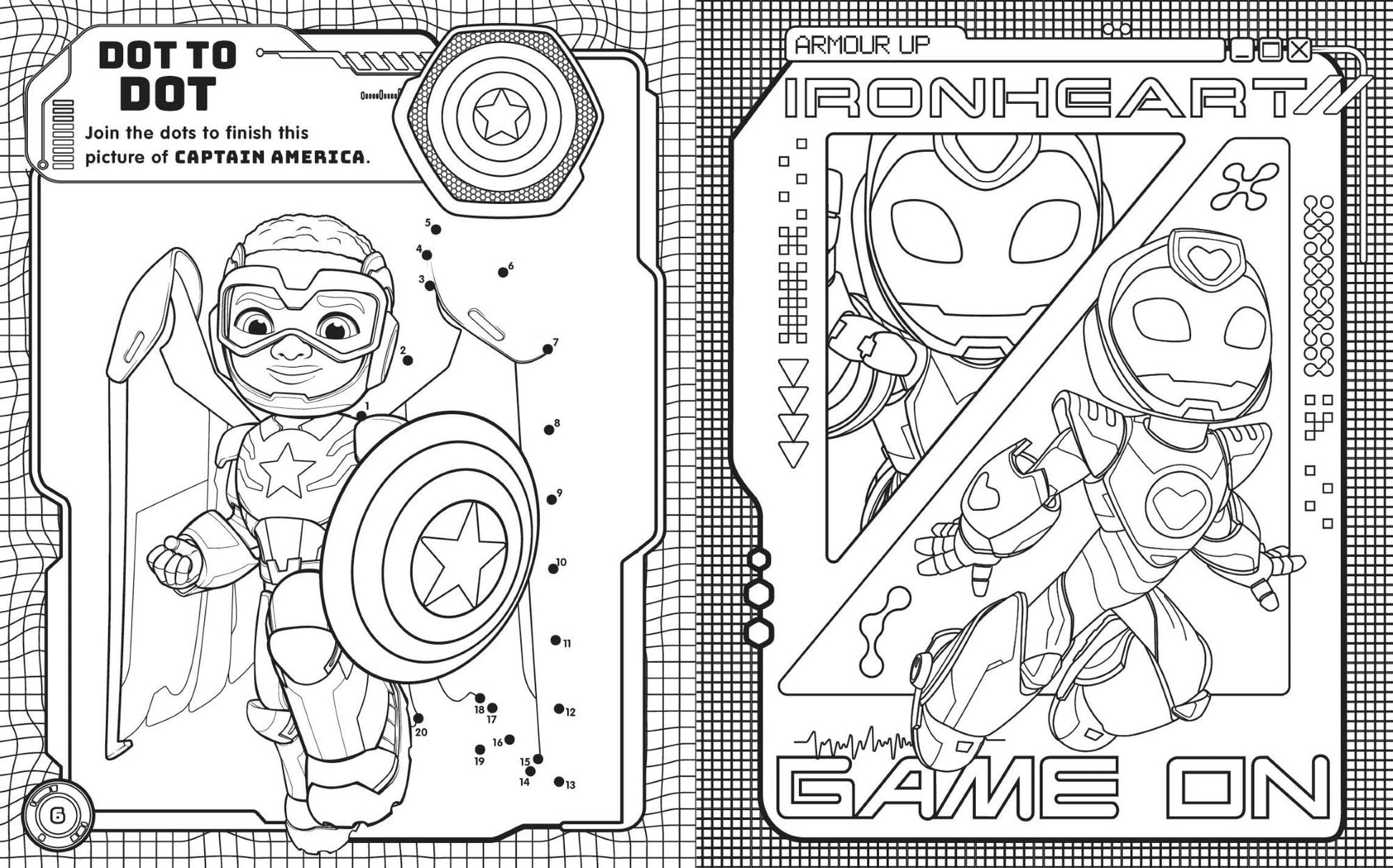 Iron Man and His Awesome Friends - Activity Fun Pack — inside page 4