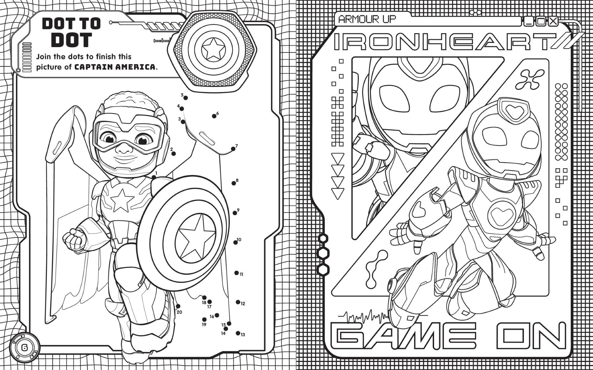 Iron Man and His Awesome Friends - Activity Fun Pack — inside page 4