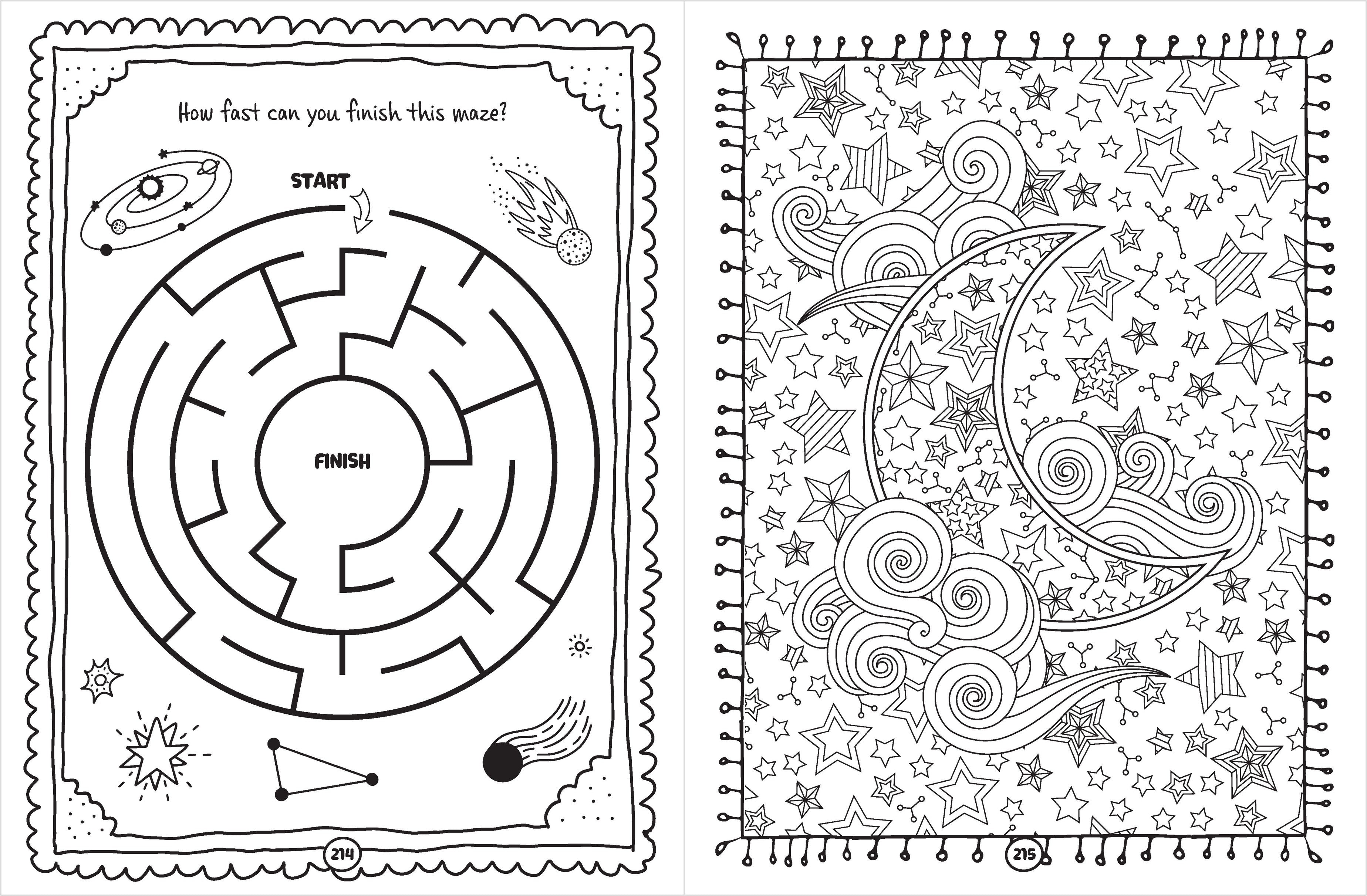 Bumper Activity Book - Heaps of Fun Stuff to Do - Pink Vol.2 — inside page 5