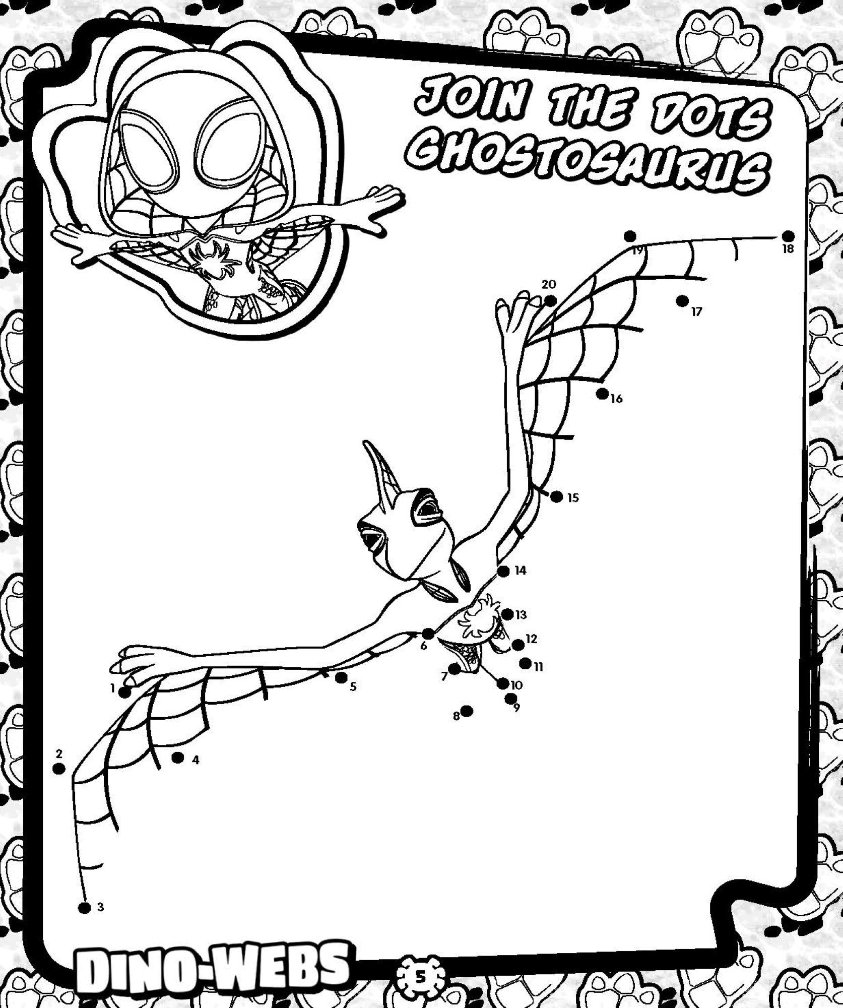 Spidey and His Amazing Friends - Activity Kit - Dino Webs — inside page 3