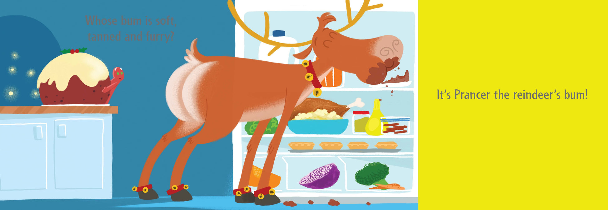 Whose Bum at Christmas — inside page 1