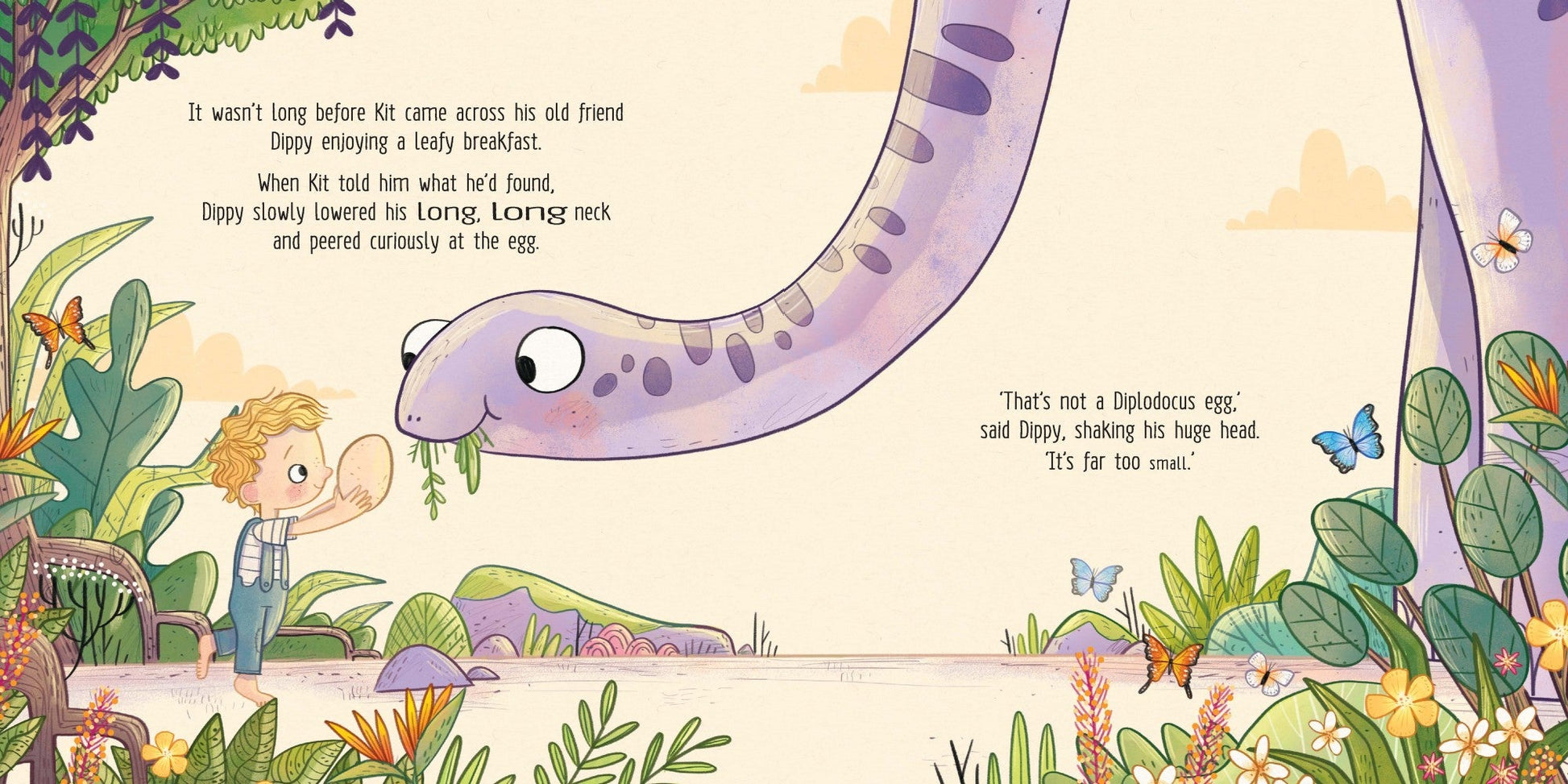 The Lost Dino Egg - Picture Book — inside page 3