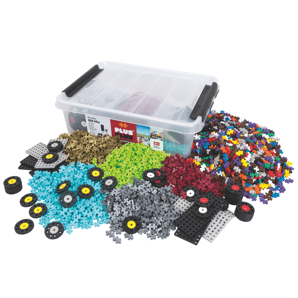 Plus-Plus Go! Mix - 2600pcs - view 2