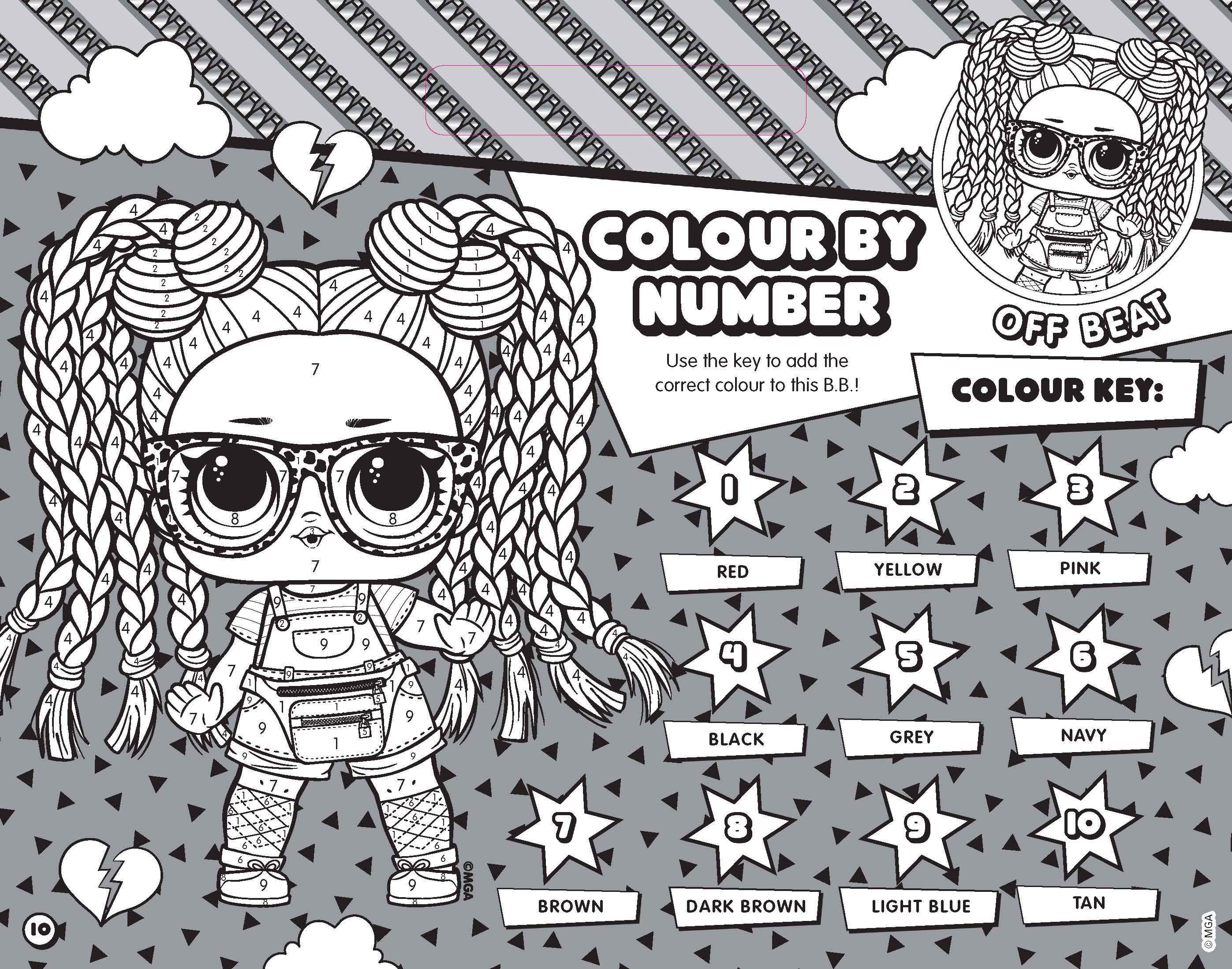 L.O.L Surprise! - Giant Activity Pad - Funtastic! — inside page 3
