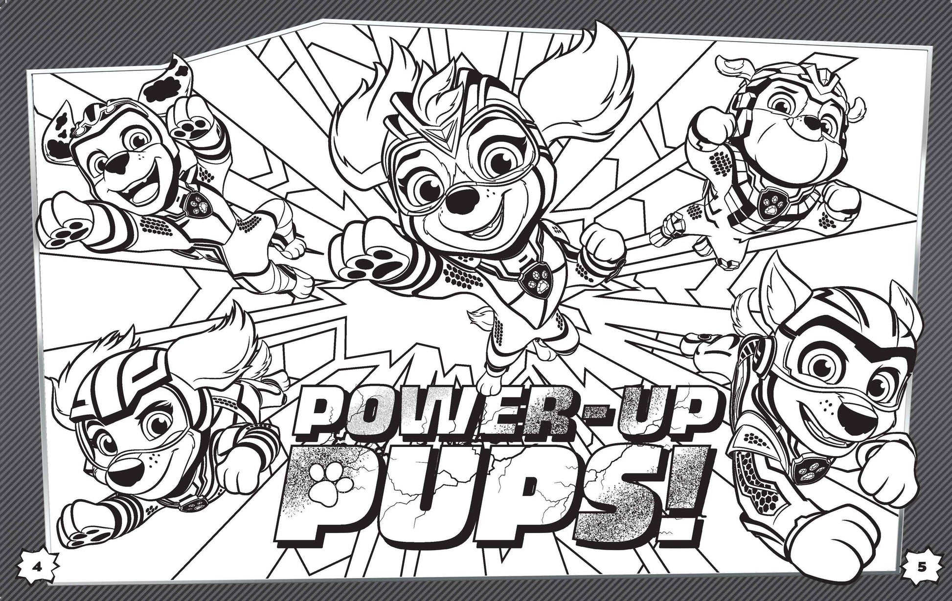 Paw Patrol - Activity Fun Pack - The Mighty Movie — inside page 3