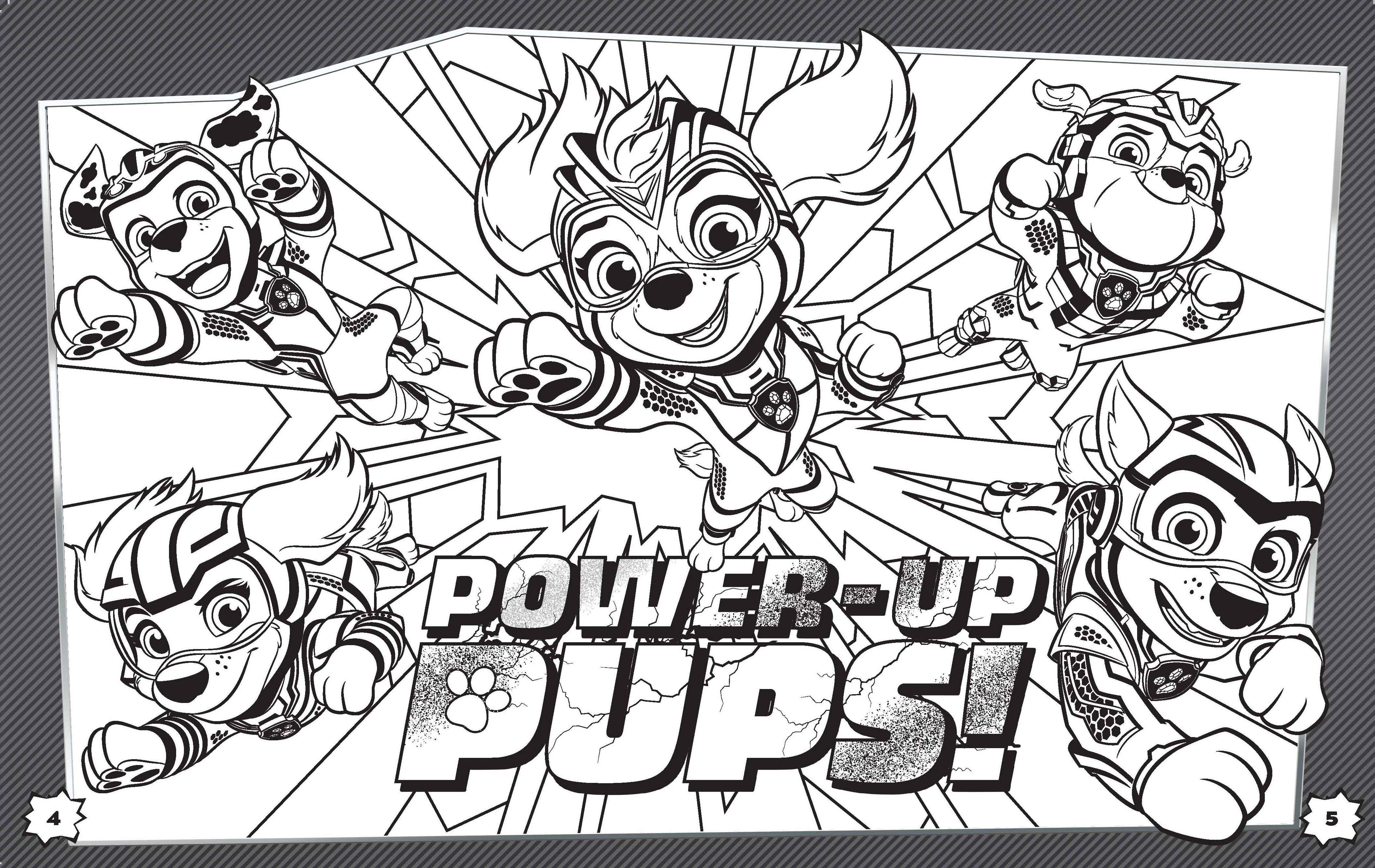 Paw Patrol - Activity Fun Pack - The Mighty Movie — inside page 3