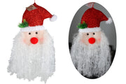 Christmas Decoration Hanging 50X40CM Santa with Lights