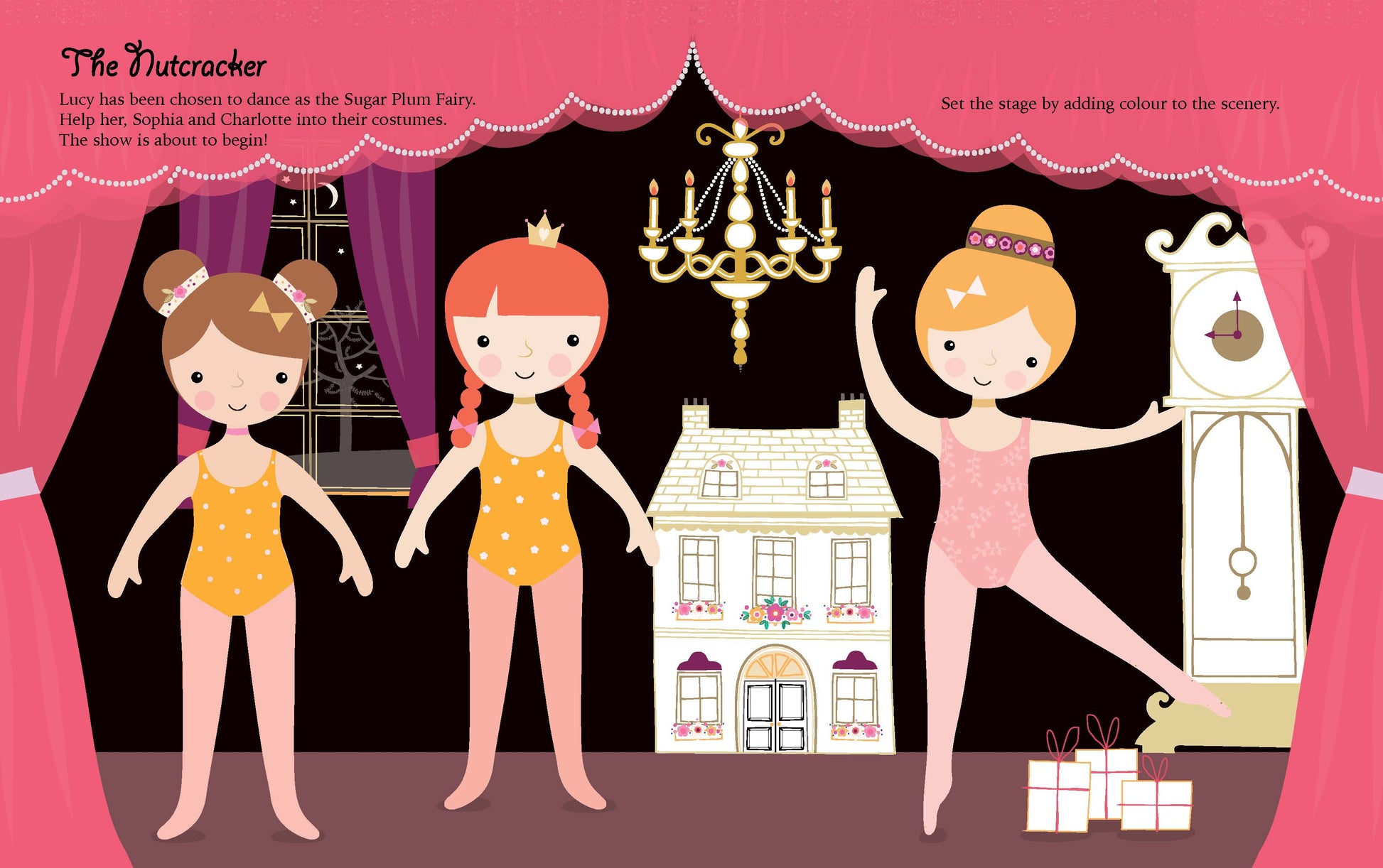 Sticker Dress-Up Book - Ballerina Vol. 2 — inside page 2